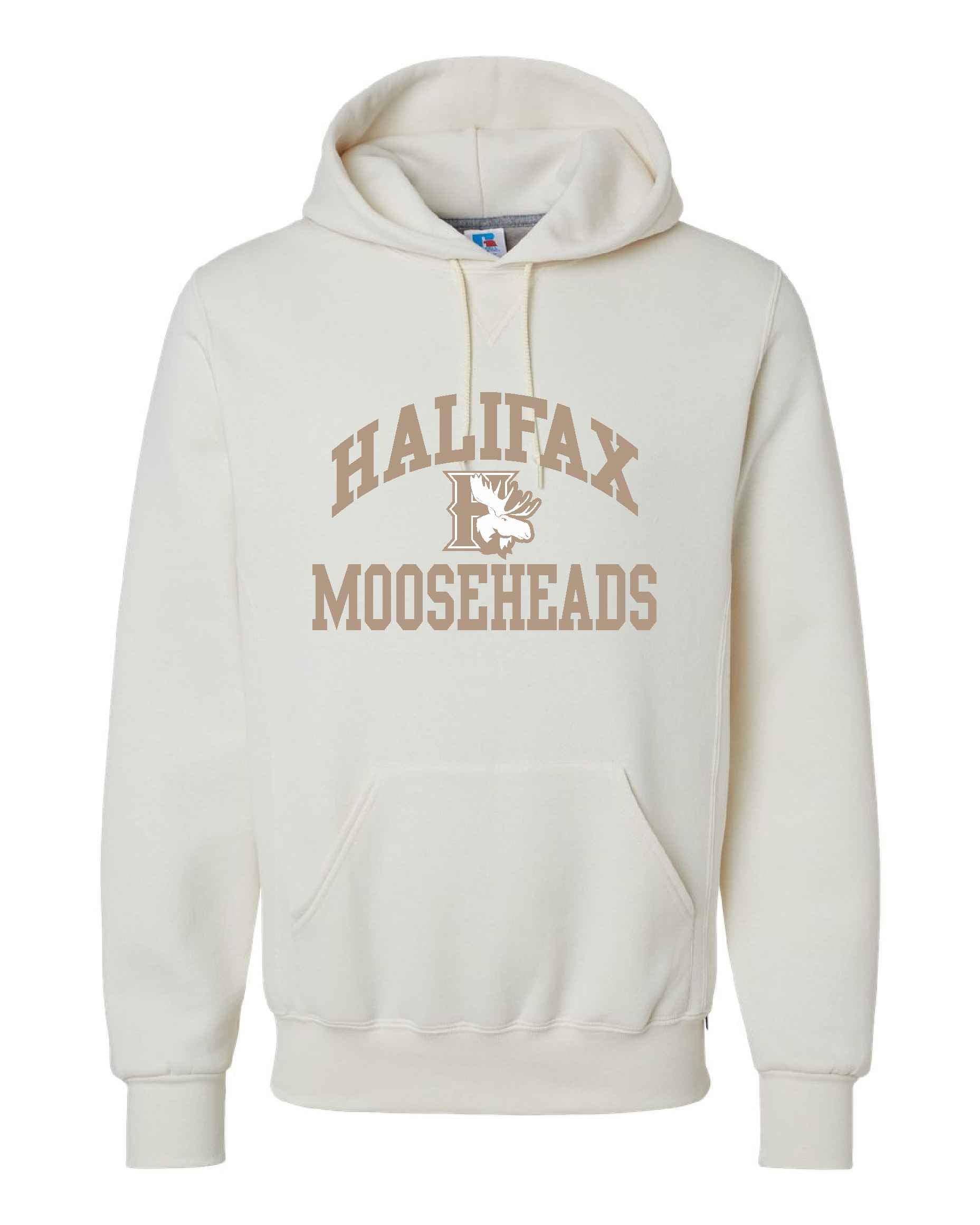Halifax Mooseheads Tonal Logo Beige Hoodie