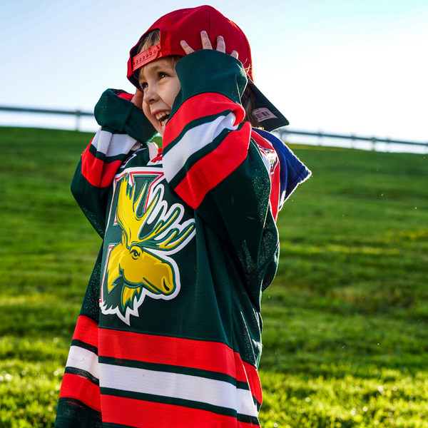 Halifax Mooseheads Green Replica Jersey - Youth - Official Halifax