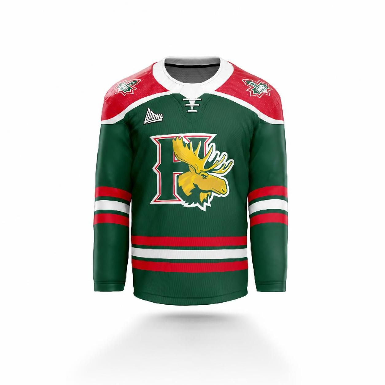 CHL Wrap Around Green Jersey - Adult