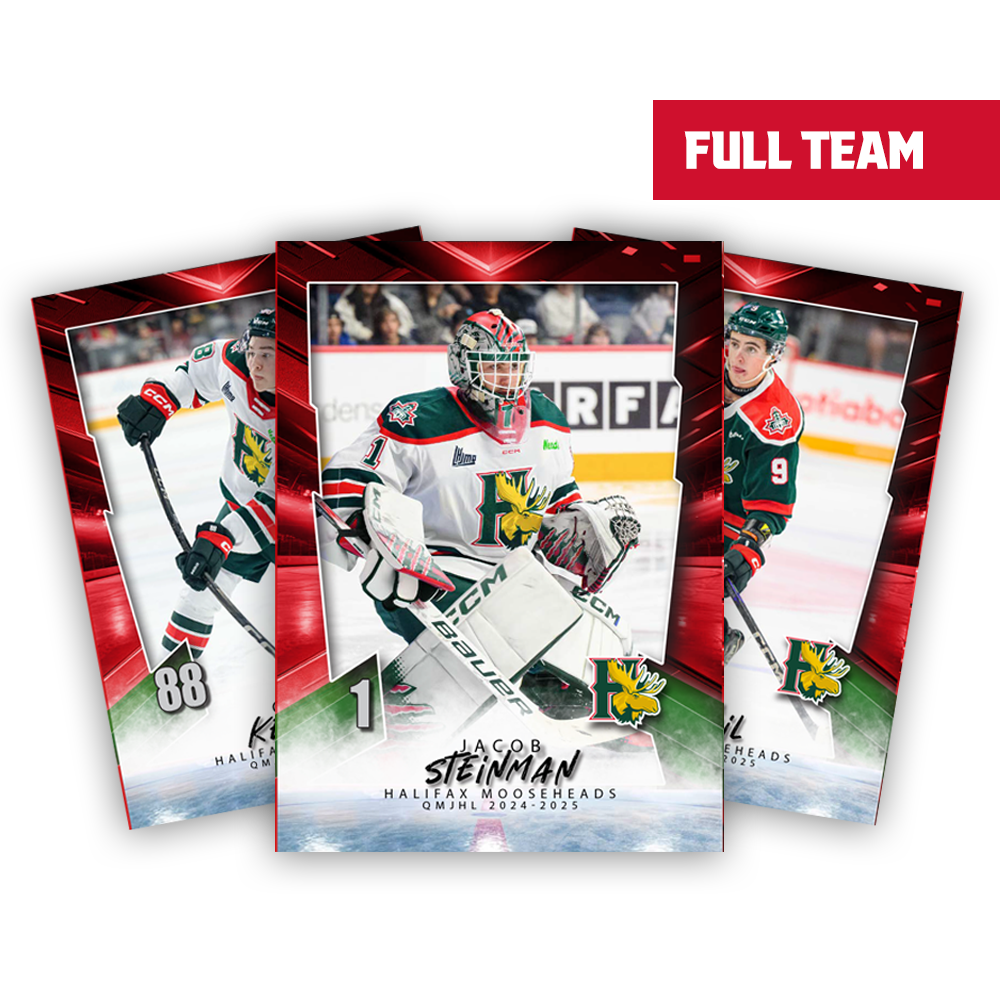 (Full Team Set) 2024-25 Halifax Mooseheads Hockey Cards