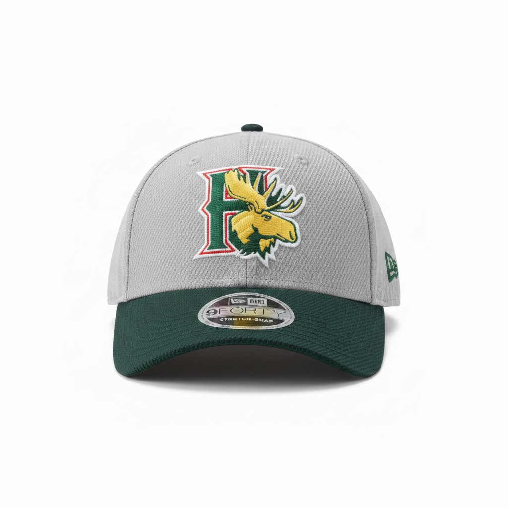 Halifax Mooseheads Cap - Straight On White Background