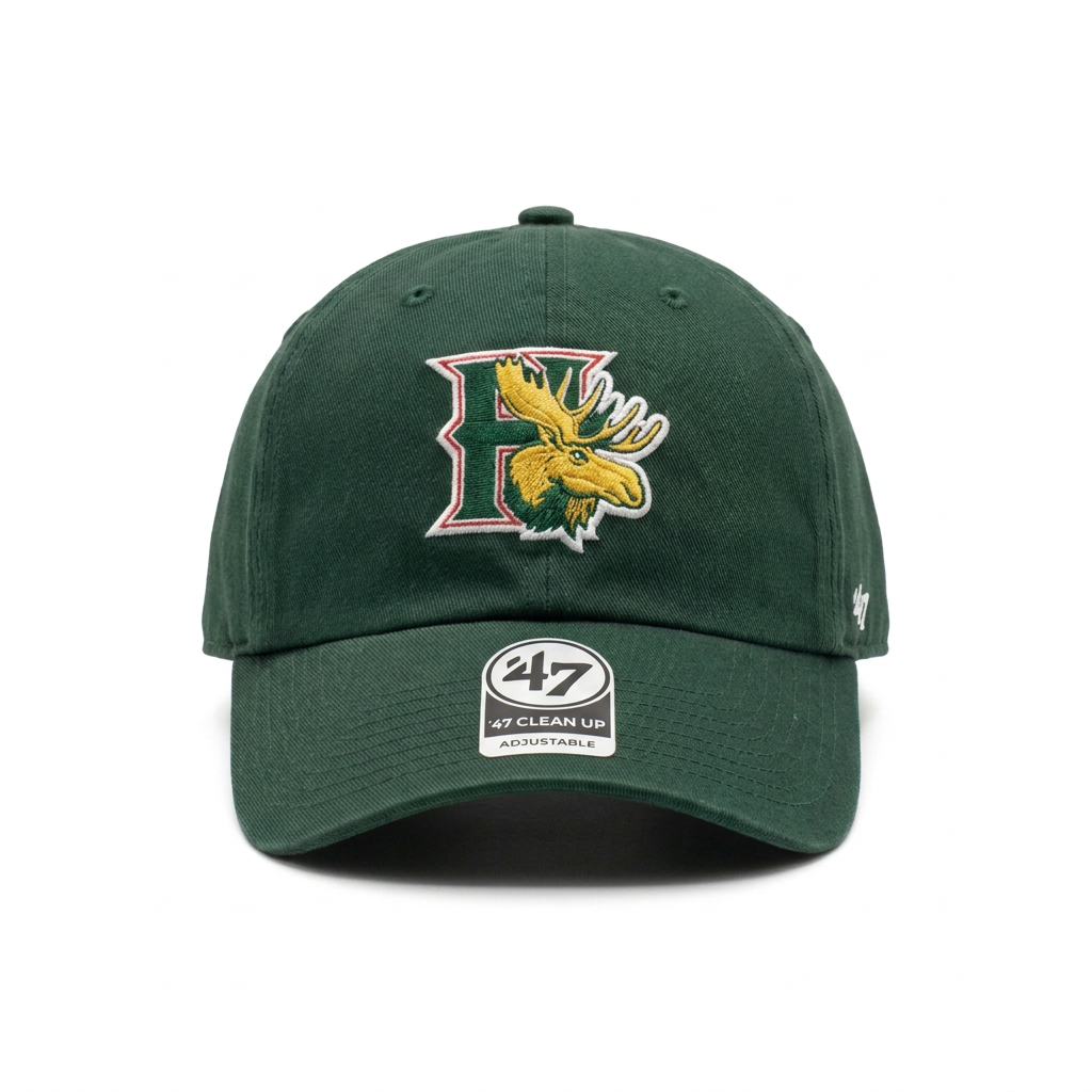 Halifax Mooseheads '47 Clean Up Full Colour Logo Green Hat