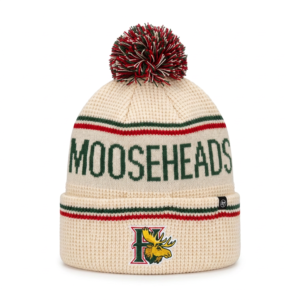 Toque lettering changed to MOOSEHEADS
